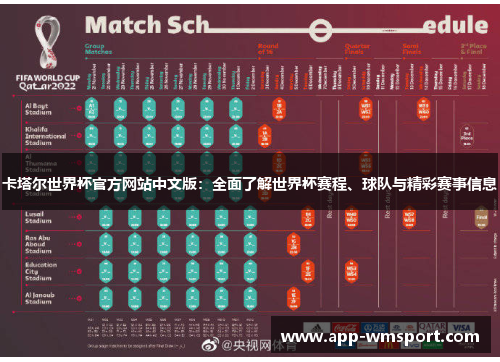 卡塔尔世界杯官方网站中文版：全面了解世界杯赛程、球队与精彩赛事信息